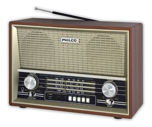 Radio Retro Vintage Philco Madera Vt500 