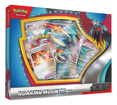 Pokemon Tcg Paradox Rift Roaring Moon Ex Box Idioma Inglés