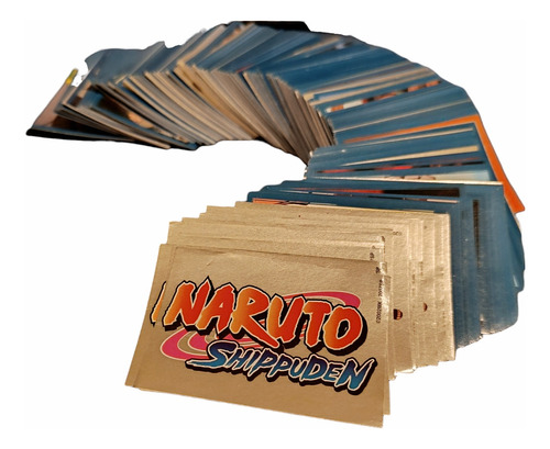 Naruto Shippuden // Lote De 100 Figuritas Diferentes