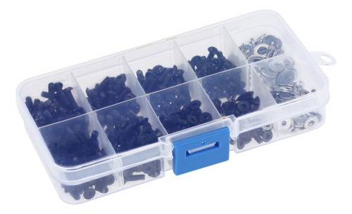 ~ Caja Surtida De Tornillos Roscados Que Incluye Cabeza