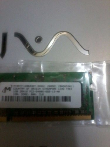 Memoria RAM  1GB 1 Micron MT8HTF12864HDY-800G1