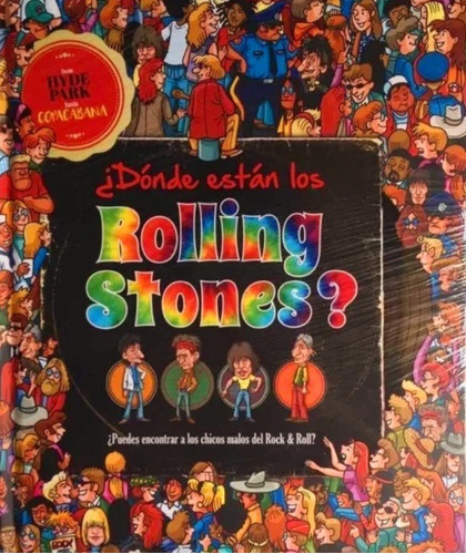 Libro ¿ Dónde Están Los Rolling Stones? / Pasta Dura A Color