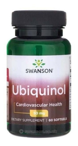 Ubiquinol 50mg Soft Gel 60caps Swanson Usa Sabor No Aplica