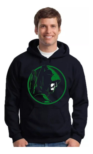 Buzo Canguro Green Arrow - Hoodie Unisex