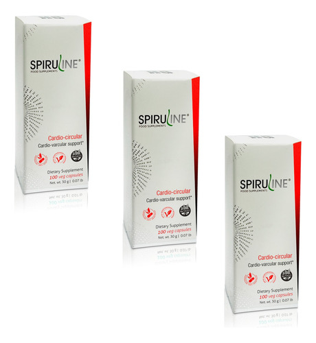 Cardio-circular X3 Spiruline Sistema Circulatorio   