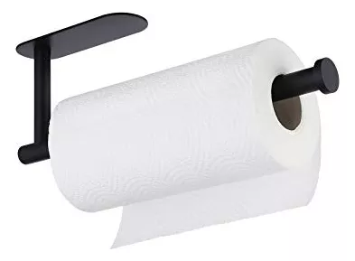 PORTARROLLOS DE PAPEL DE COCINA ADHESIVO NIO NEGRO