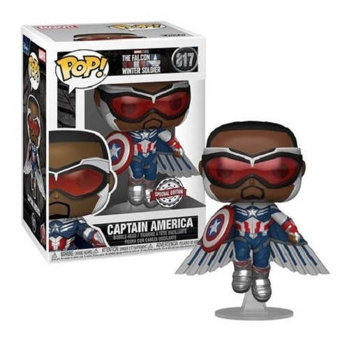 Funko Pop! 817 Captain America Falcon Winter Soldier Marvel