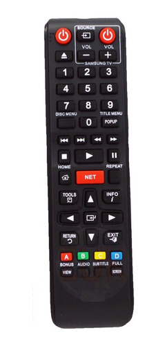 Control Remoto Bluray Para Samsung Ak59-00166a Netflix Zuk