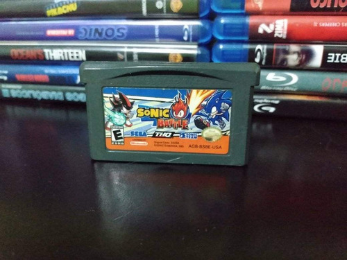 Sonic Battle Game Boy Advance Gba