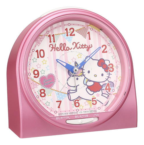 Seiko Cq134p Seiko Hello Kitty Alarma Parlante Analógica Per