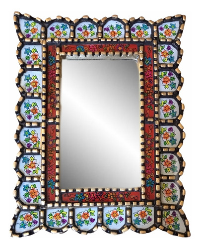 Espelho Retangular Peruano Decorativo
