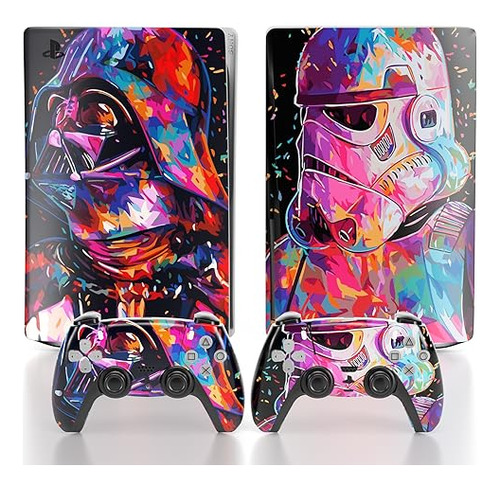 Tessgo Ps 5 Skin Disc Edition Anime Console Y 8v4pf