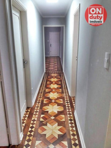 Imagem 5 de 27 de Apartamento Com 3 Dormitórios À Venda, 130 M² Por R$ 640.000,00 - Embaré - Santos/sp - Ap5279