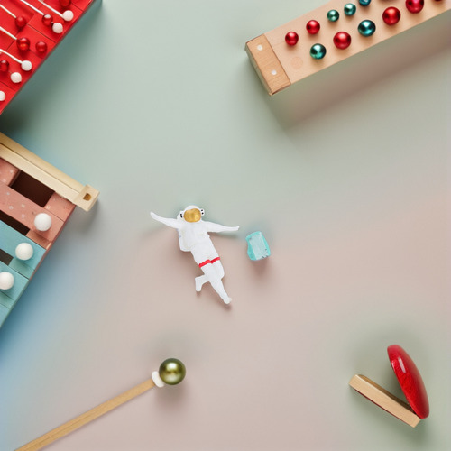 Figuras De Astronautas En Miniatura: Astronauta Con Temática