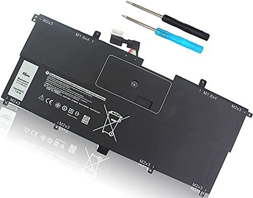 46wh Nnf1c Batería Para Dell Xps 13 2-in-1 2017 Serie 8g39x