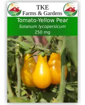 Comprar Tke Famrs - Semillas De Tomate De Pera Amarilla Para Plantar