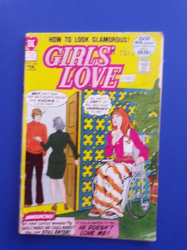 Revista Comic En Ingles Girls' Love Stories 1972 2