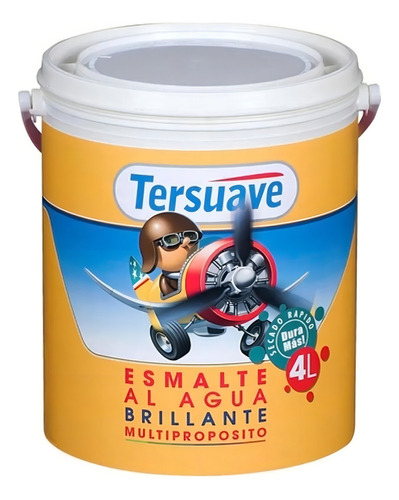 Esmalte Acuoso Tersuave Multiprop Sec Rápido Bte 4 L Dimensi Color Verde Inglés