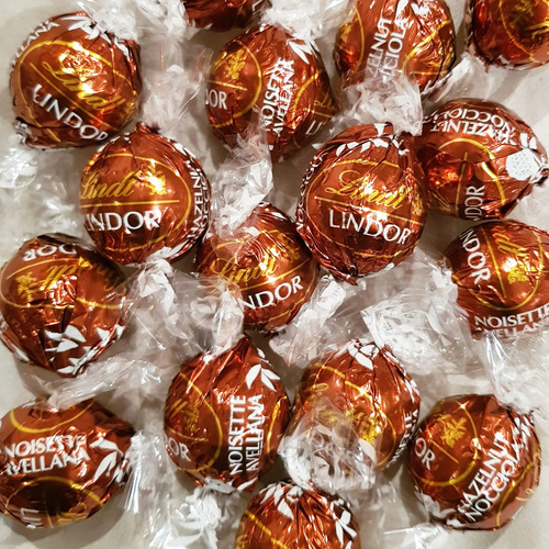 5-pck Trufas Chocolate Avellana Lindt Lindor Import Francia