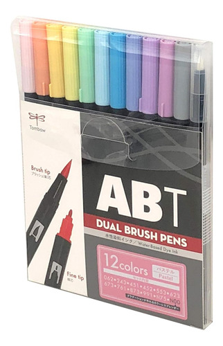 Rotulador Gráfico Tombow Dual Brush Pen Abt Twin Type,