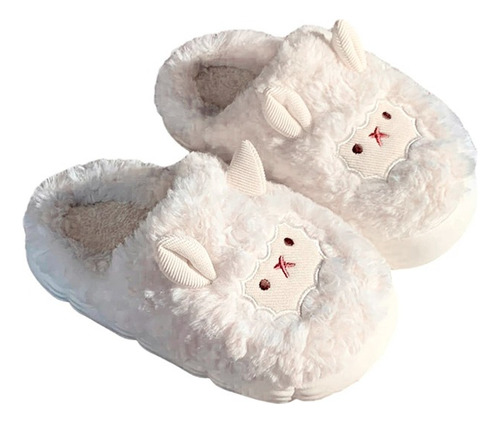 Pantuflas Diseño Oveja Animal Abierta Anime Kawaii