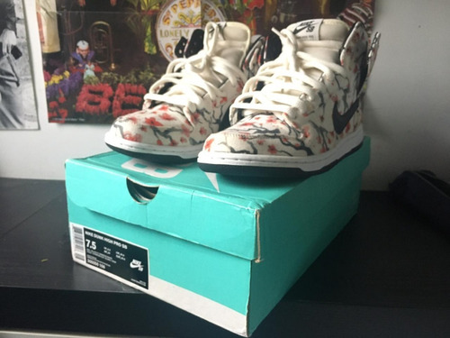 Nike Dunk High Pro Sb Cherry Blossom 2016