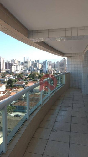 Imagem 8 de 17 de Apartamento Com 2 Dormitórios À Venda, 86 M² Por R$ 420.000,00 - Canto Do Forte - Praia Grande/sp - Ap2580