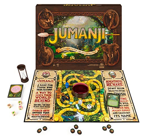 Jumanji El Juego, El Clásico Juego De Mesa Familiar 8l6x3