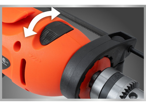 Imagen 4 de 9 de Taladro Percutor 10mm Vel Variable 550 W Dowen Pagio 9993806
