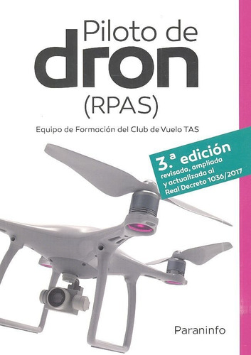 Libro Piloto De Dron Rpas 3 Edicion