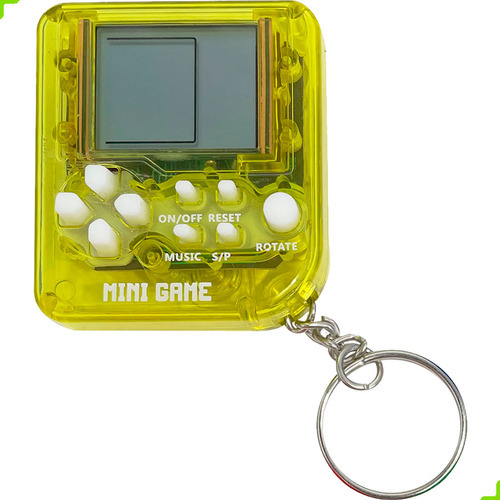 Game Mini Brick Chaveiro Empilhar Encaixar Blocos Pequeno Modelo Disponível Quadrado