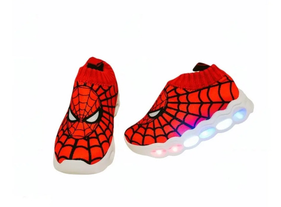 Tenis Spiderman Luces | MercadoLibre 📦