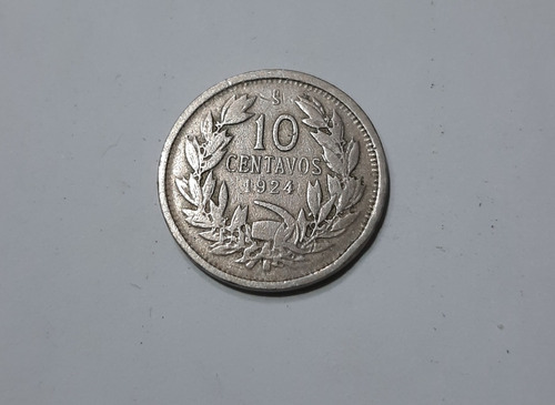 Moneda De 20 Centavos Año 1924