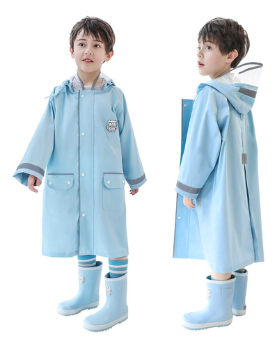 Intekids Chaqueta De Lluvia Para Ninos, Impermeable Para Nin