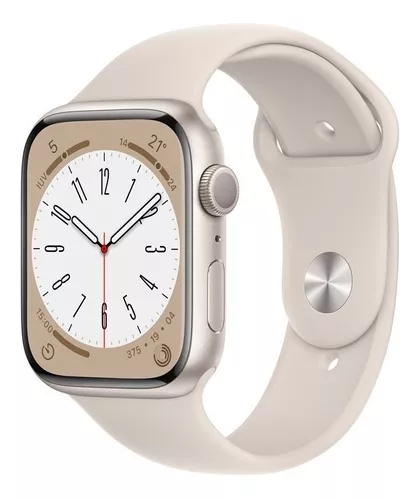 Apple Watch Series 8 Gps 45mm Caixa Estelar Novo Lacrado