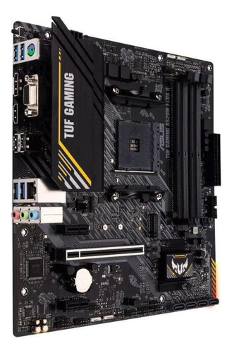 Placa Mãe Asus Tuf A520m-plus Ii, Ddr4, Micro-atx, Am4