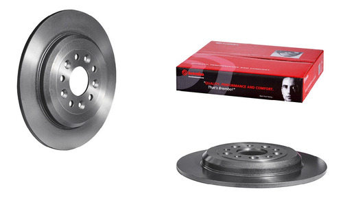 1.disco Solido Izquierdo O Derecho Trasero Edge 11/14 Brembo