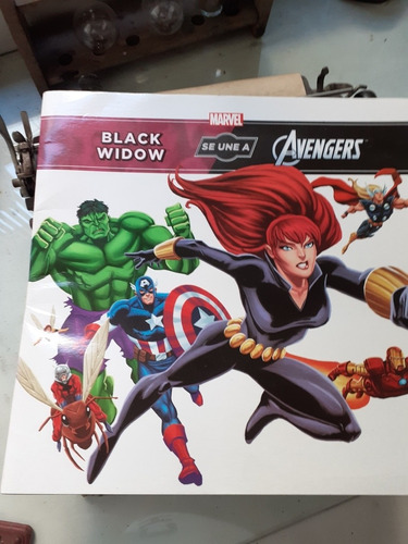 Black Widow Se Une A Avengers - Marvel Kids
