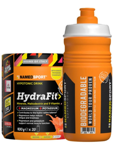 Combo Hydrafit + Termo Namedsport Nutricion Tour 