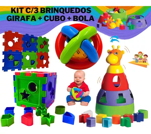 Brinquedos Para Bebês Jogos De Encaixe Brinquedo Carrinho Infantil  Pedagógico Didático Kit Menino 1 ano 2 anos 3 anos 4 anos 5 anos