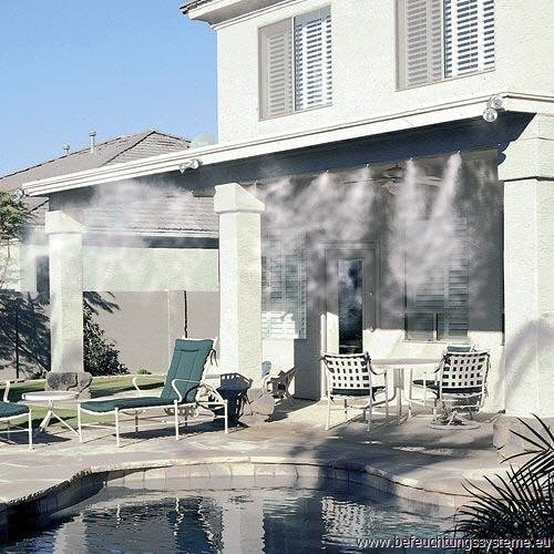 Kit Nebulizador X 5 Fogger 5,5 Litros/hora Cabinas Rivulis