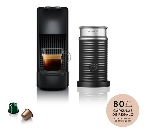 Cafetera Essenza Mini Black Nespresso A3kd30-ar-bkne2
