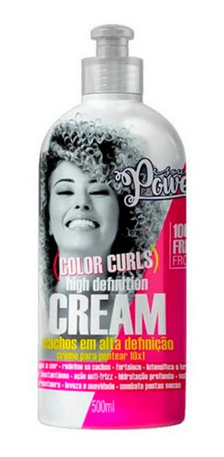 Creme Para Pentear High Definition Cream 500ml Soul Power