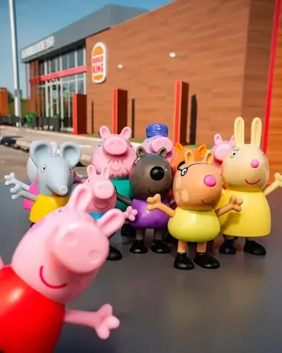 Peppa Pig Coleção Completa 12 Figuras Bk Burger King Jr 2025
