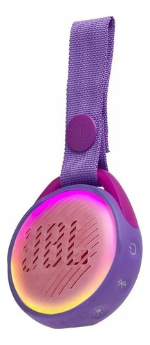 Parlante JBL JR Pop portátil con bluetooth waterproof  iris purple 110V/220V