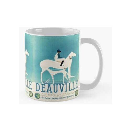 Taza Art Deco Horse Racing, Greyhound Racing, Vintage Sport 