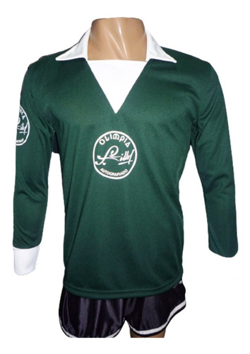 Camiseta Buzo Fillol Retro Olimpia Verde Oscuro