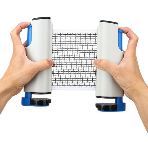 Kit Ping Pong Deluxe Red Automatica Portatil Raquetas Pelota