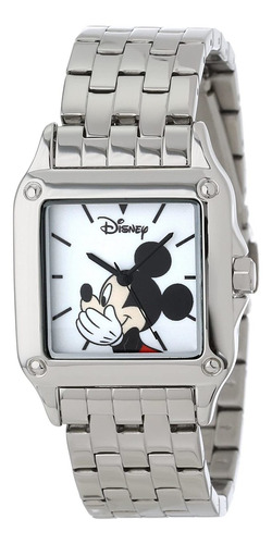 Reloj Mujer Disney W000858 Cuarzo Pulso Plateado Just Watche