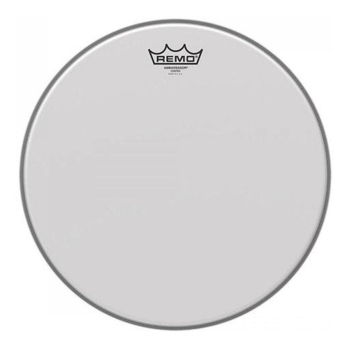 Remo Ambassador Ba-011200 Patch Branco Raspero De 12 Polegadas